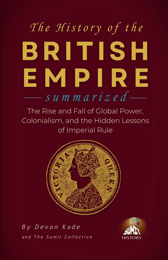 THE HISTORY OF THE BRITISH EMPIRE Summarized: The Rise and Fall of Global Power, Colonialism, and the Hidden Lessons of Imperial Rule cover