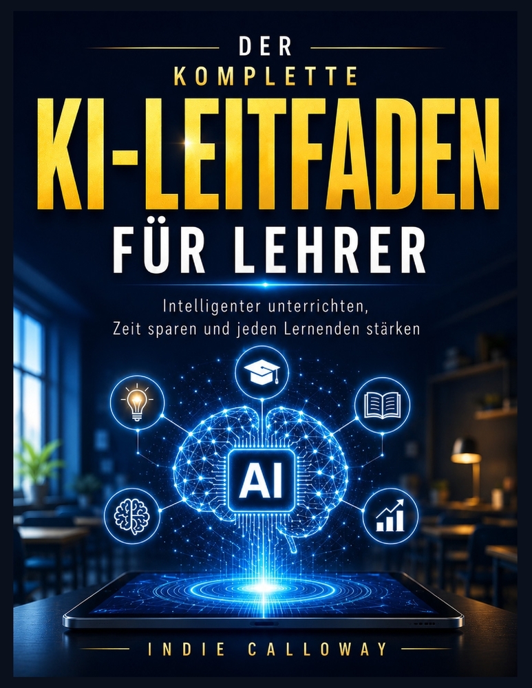 Der Komplette Ki-Leitfaden Für Lehrer: Intelligenter unterrichten, Zeit sparen, jeden Lernenden stärken cover