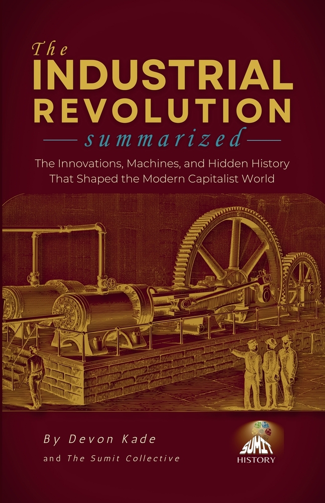 THE INDUSTRIAL REVOLUTION Summarized: The Innovations, Machines, and Hidden History That Shaped the Modern Capitalist World cover