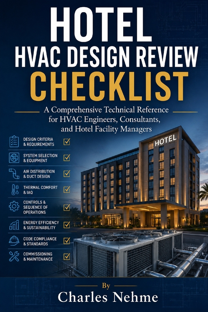 Hotel HVAC Design Review Checklist: A Comprehensive Technical Reference for HVAC Engineers, Consultants, and Hotel Facility Managers cover