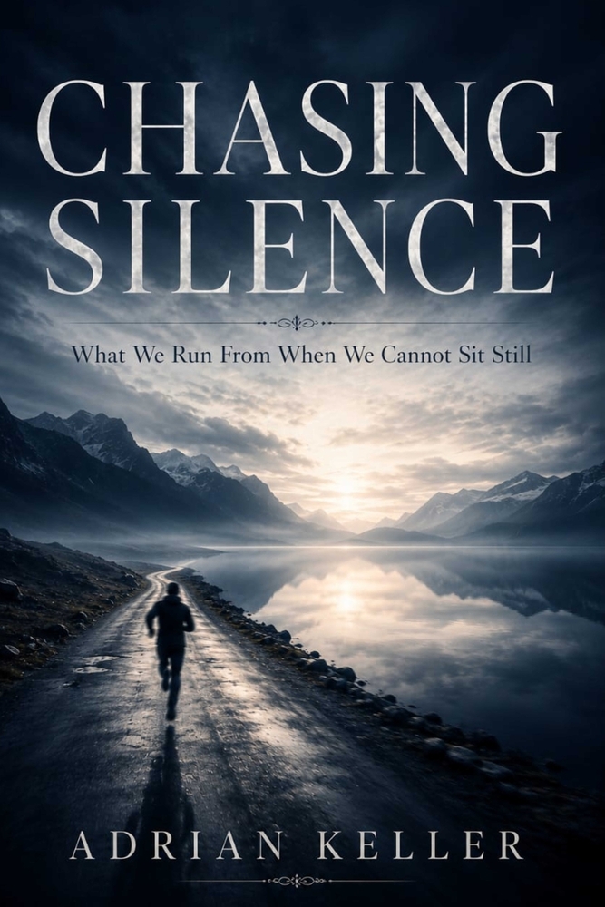 Chasing Silence: What We Run From When We Cannot Sit Still cover