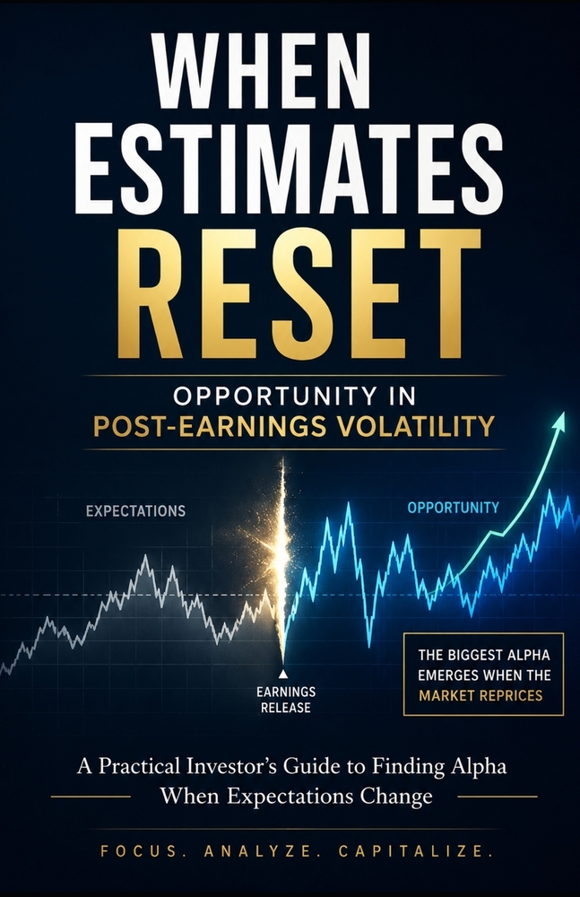 When Estimates Reset: Opportunity in Post-Earnings Volatility: A Practical Investor's Guide to Finding Alpha When Expectations Change cover