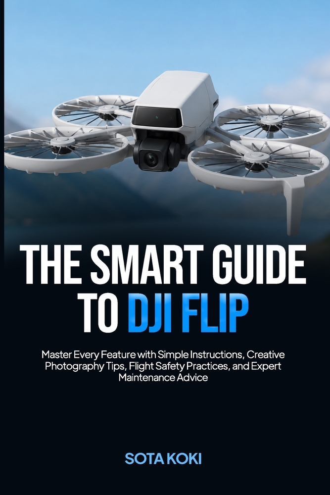 The Smart Guide to Dji Flip: Master Every Feature with Simple Instructions, Creative Photography Tips, Flight Safety Practices, and Expert Maintenance cover
