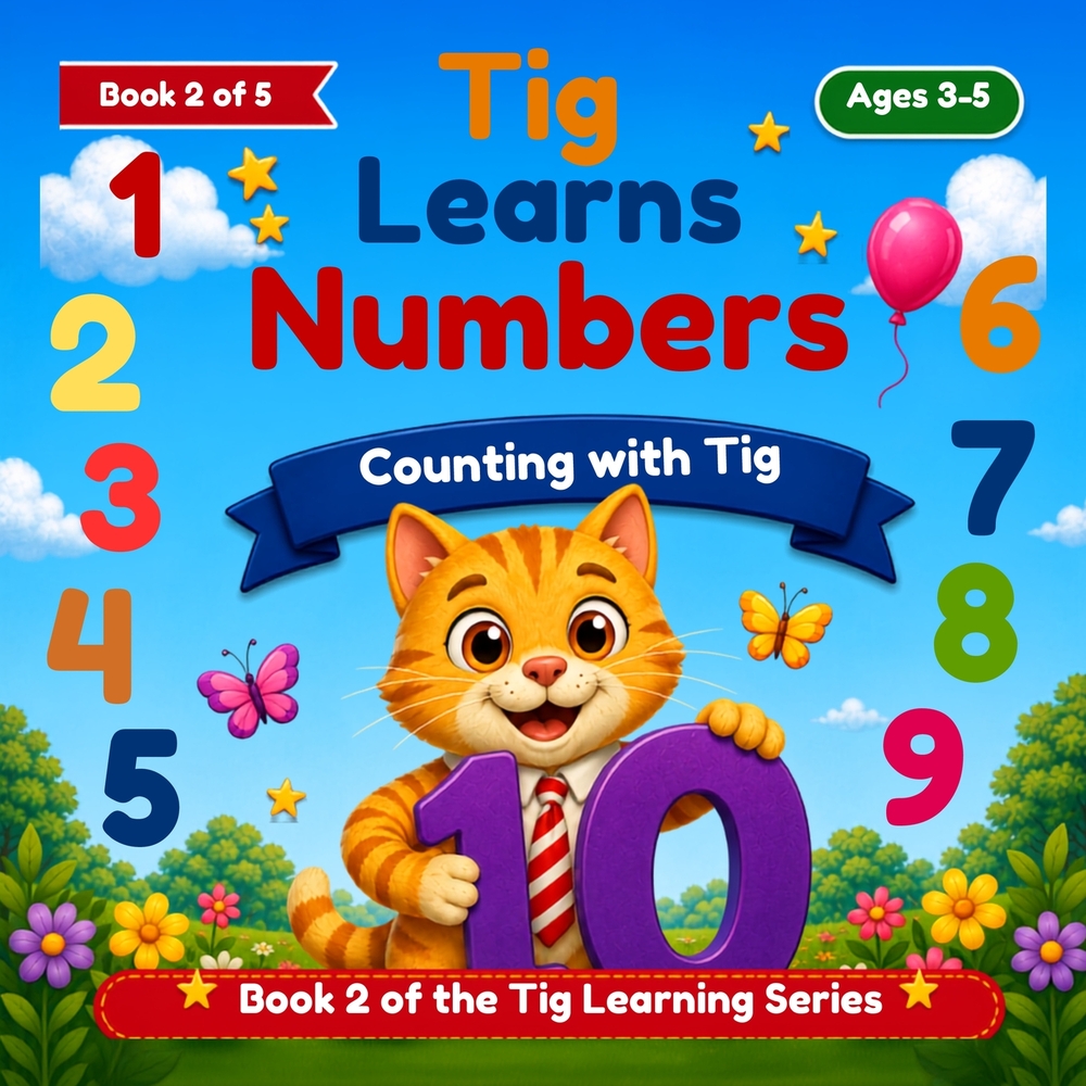 Tig Learns Numbers: Counting with Tig cover