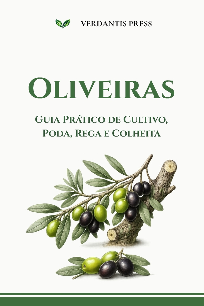 Oliveiras: Guia Prático de Cultivo, Poda, Rega e Colheita cover