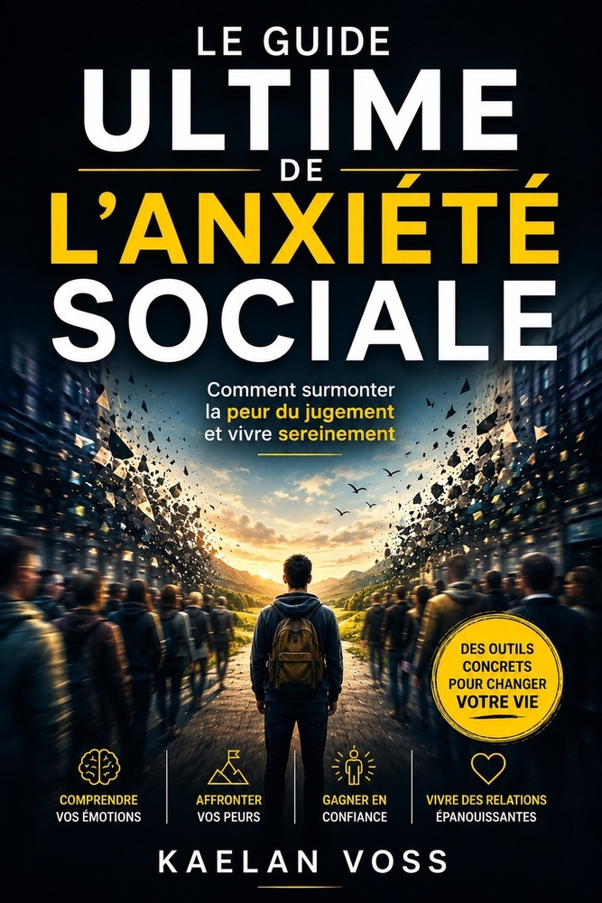 Le Guide Ultime de l'anxiété sociale: Comment surmonter la peur du jugement et vivre sereinement cover