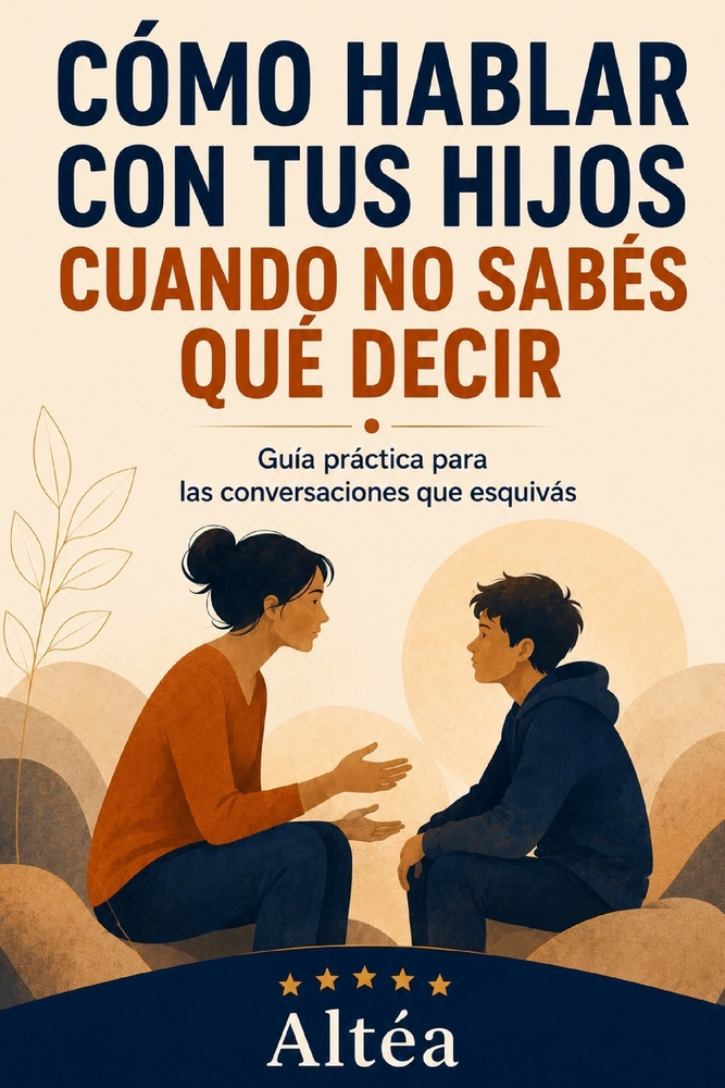 Cómo Hablar Con Tus Hijos Cuando No Sabés Qué Decir: Guía práctica para las conversaciones que esquivás cover