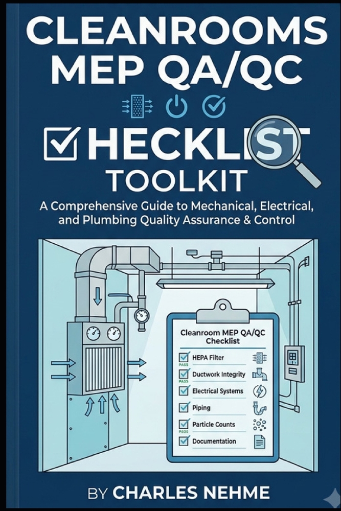 Cleanrooms MEP QA/QC Checklist Toolkit cover