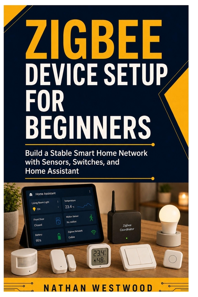 Zigbee Device Setup for Beginners: Build a Stable Smart Home Network with Sensors, Switches, and Home Assistant cover