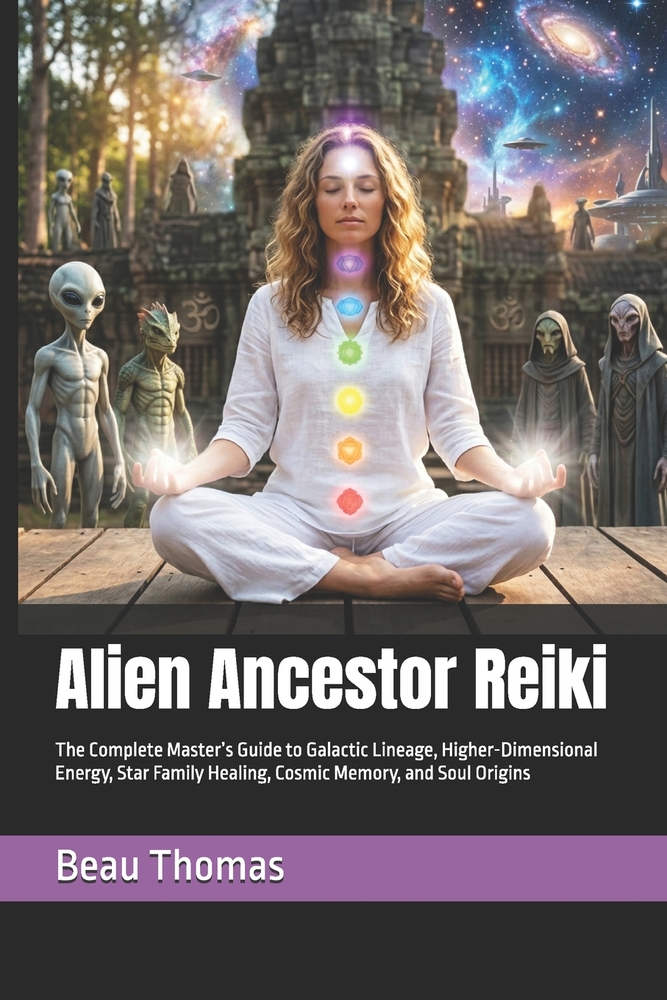 Alien Ancestor Reiki: The Complete Master's Guide to Galactic Lineage, Higher-Dimensional Energy, Star Family Healing, Cosmic Memory, and Soul Origins cover