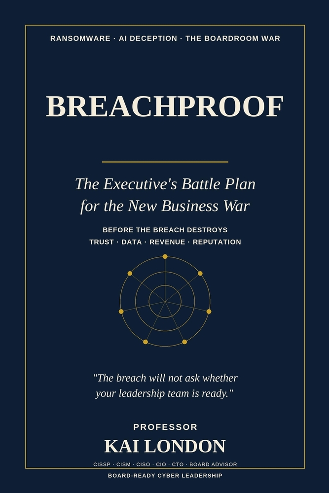Breachproof: The Executive's Battle Plan for the New Business War cover