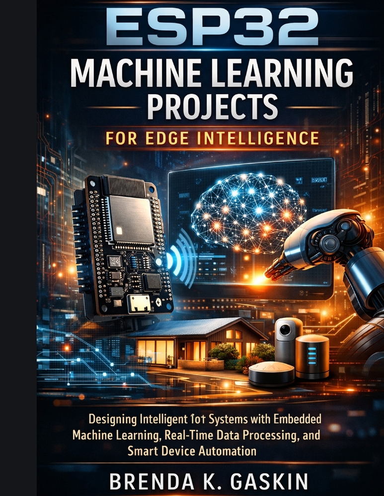 ESP32 Machine Learning Projects for Edge Intelligence: Designing Intelligent IoT Systems with Embedded Machine Learning, Real-Time Data Processing, an cover