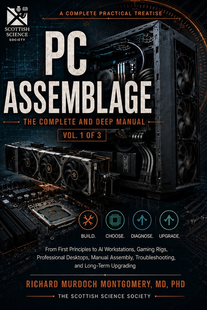 A Complete Practical Treatise to PC Assemblage: The Complete and Deep Manual From First Principles to AI Workstations, Gaming Rigs, and Professional D cover