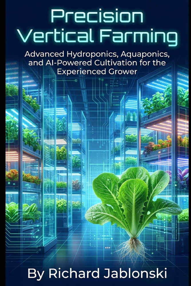 Precision Vertical Farming: Advanced Hydroponics, Aquaponics, and AI-Powered Cultivation for the Experienced Grower cover