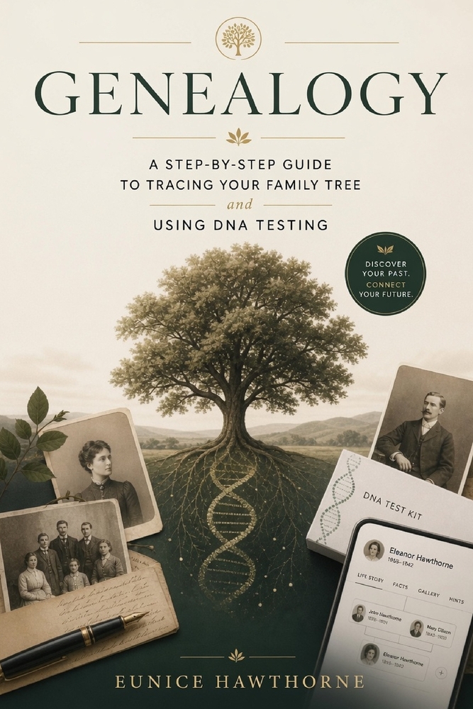 Genealogy: A Step-by-Step Guide to Tracing Your Family Tree and Using DNA Testing cover