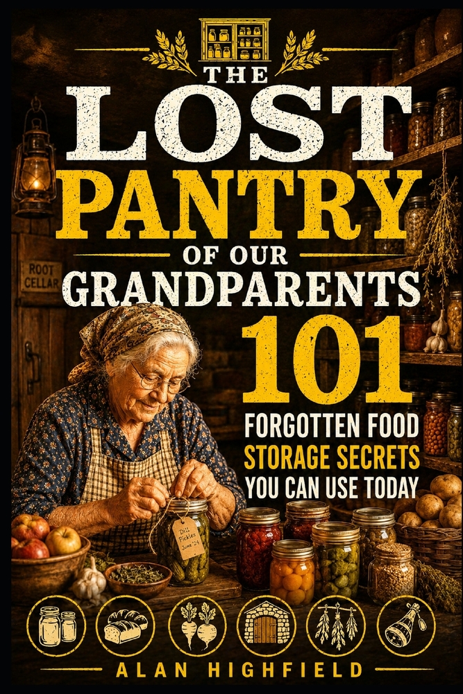 The Lost Pantry of Our Grandparents: 101 Forgotten Food Storage Secrets You Can Use Today 7, 30 and 90 Day Pantry Plans Your Old Time Household No Ele cover