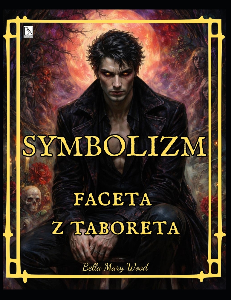 Symbolizm Faceta z Taboreta: 50 symbolistycznych portretów do kolorowania i rysowania dla ludzi z wyobraźnią i dystansem cover