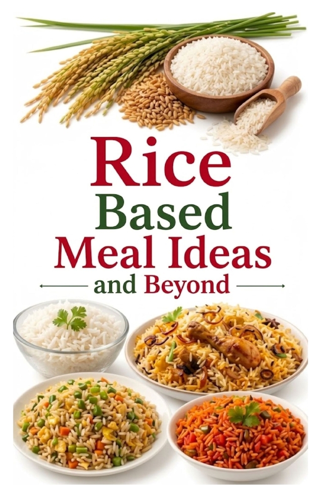 Rice Based Meal Ideas and Beyond cover