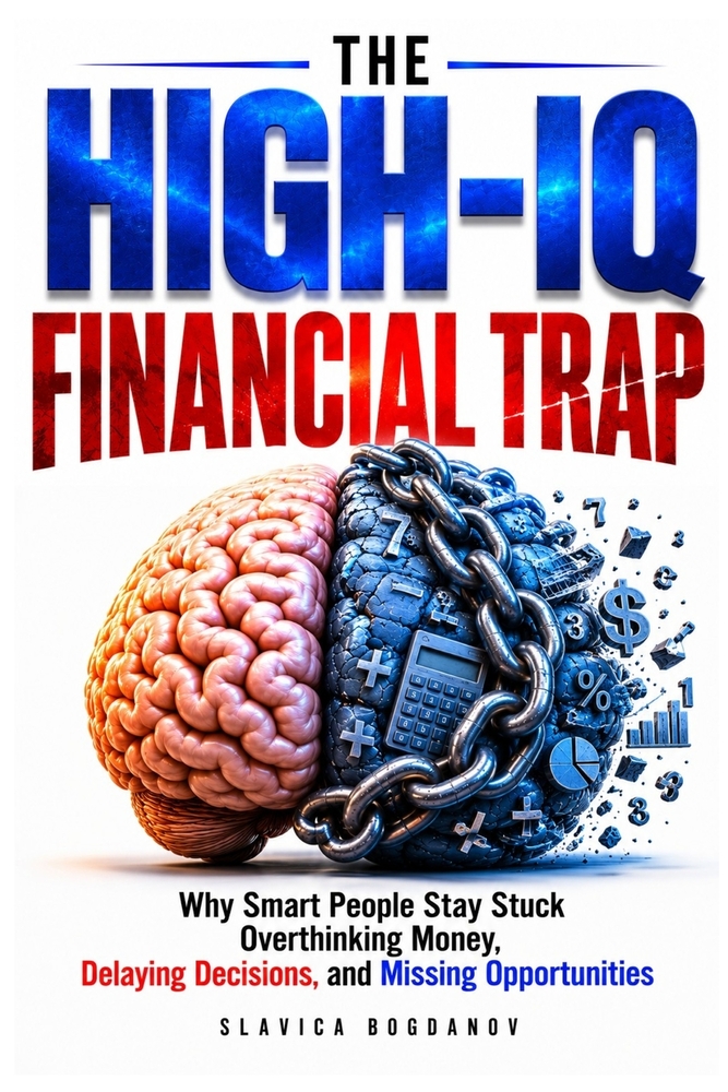 The High-IQ Financial Trap: Why Smart People Stay Stuck Overthinking Money, Delaying Decisions, and Missing Opportunities cover
