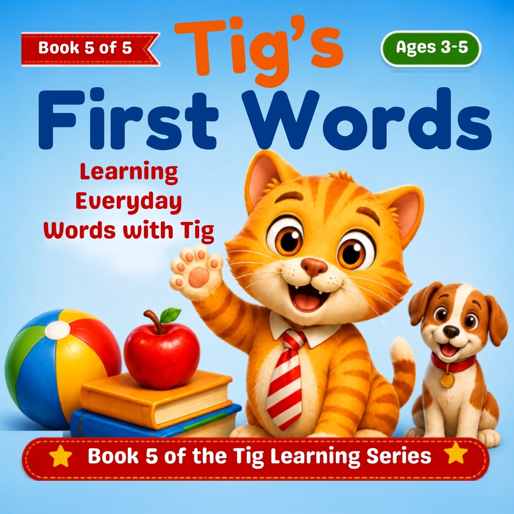 Tig's First Words: Learning Everyday Words with Tig cover