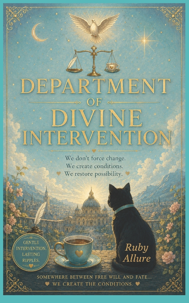 The Department of Divine Intervention: Where miracles are carefully managed and Bob remains under supervision cover