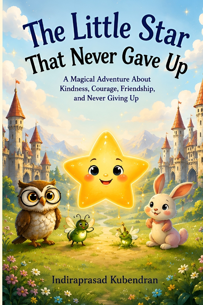 The Little Star That Never Gave Up: A Magical Children's Adventure About Kindness, Courage, Friendship, and Never Giving Up cover