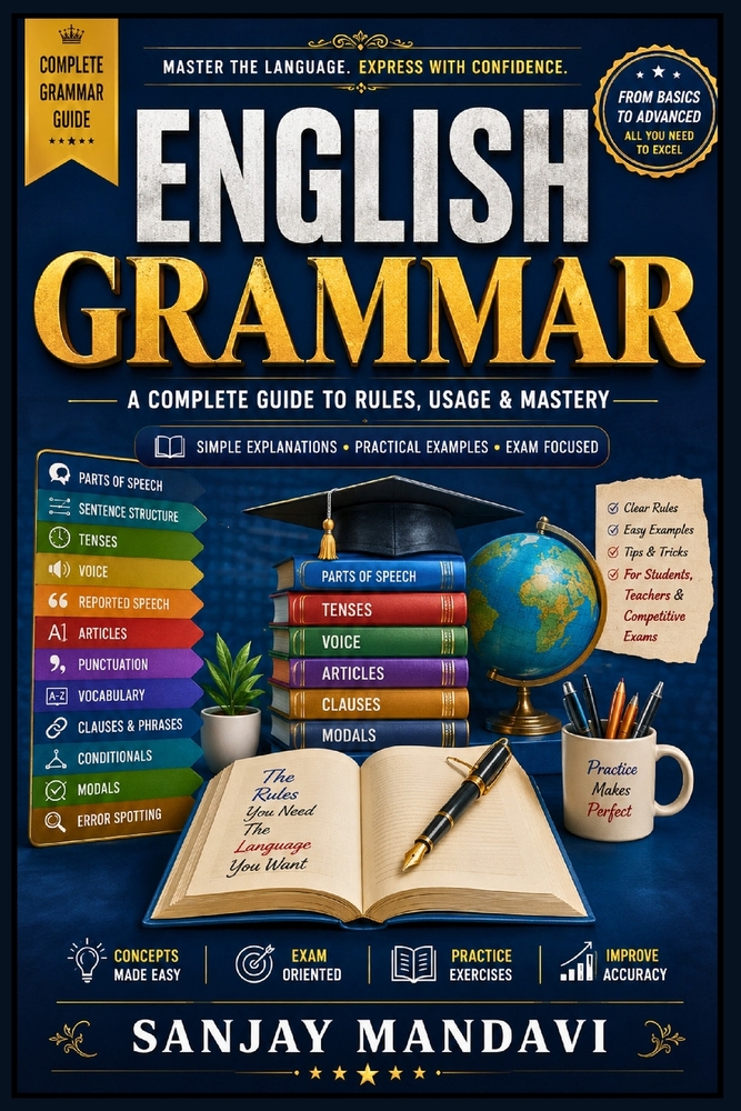English Grammar: A Complete Guide to Rules, Usage & Mastery cover