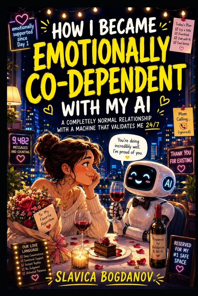 How I Became Emotionally Co-dependent With My AI: A Completely Normal Relationship With a Machine That Vaidates Me 24/7 cover