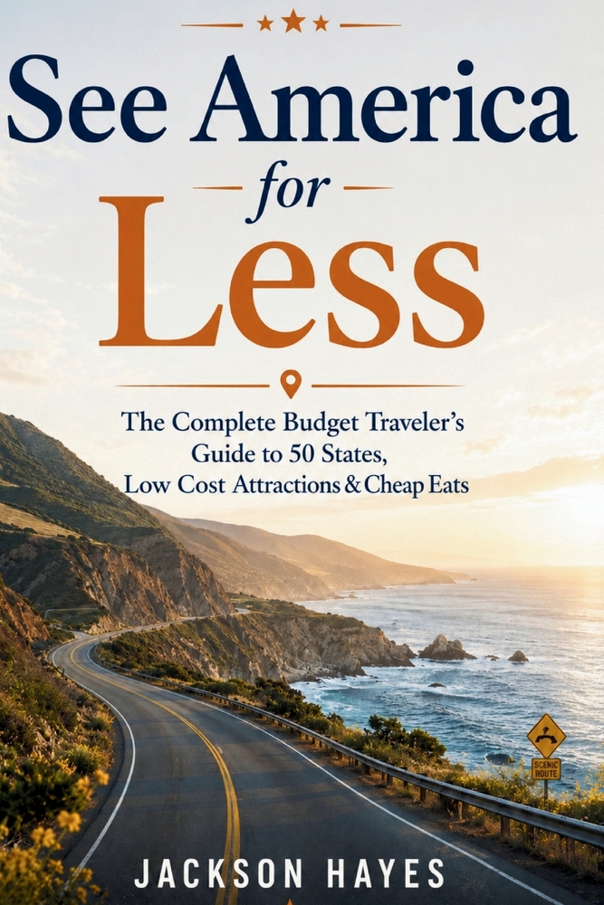 See America for Less: The Complete Budget Traveler's Guide to 50 States, Low cost Attractions & Cheap Eats cover