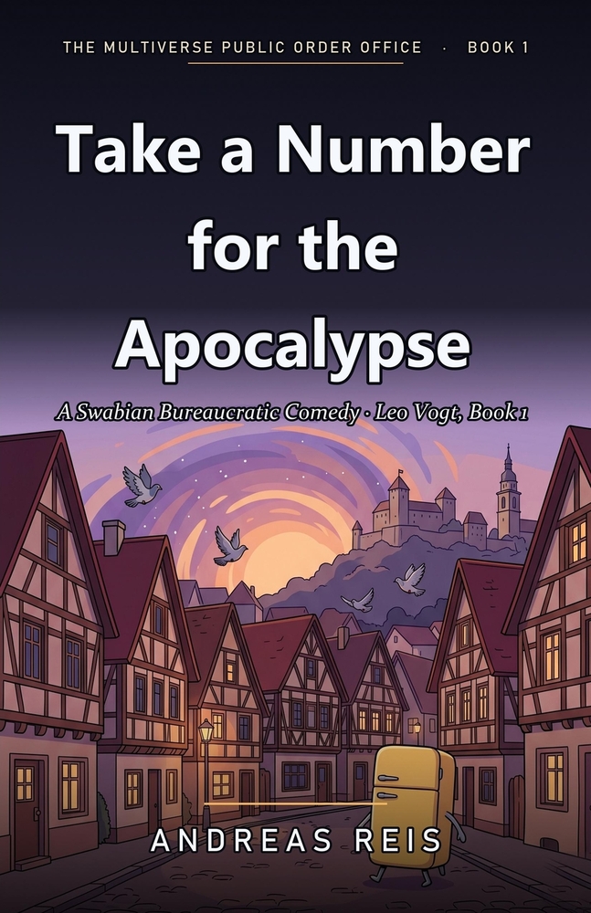 Take a Number for the Apocalypse: A Swabian Bureaucratic Comedy - Leo Vogt, Book 1 cover