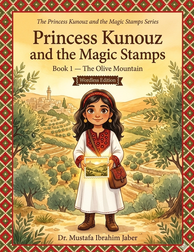 Princess Kunouz and the Magic Stamps: Book 1 - The Olive Mountain cover