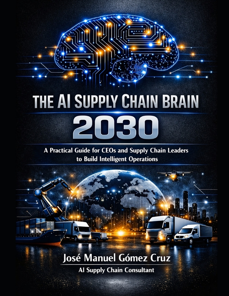 The AI Supply Chain Brain 2030: A Practical Guide for CEOs and Supply Chain Leaders to Build Intelligent Operations and AI-Powered Supply Chain cover