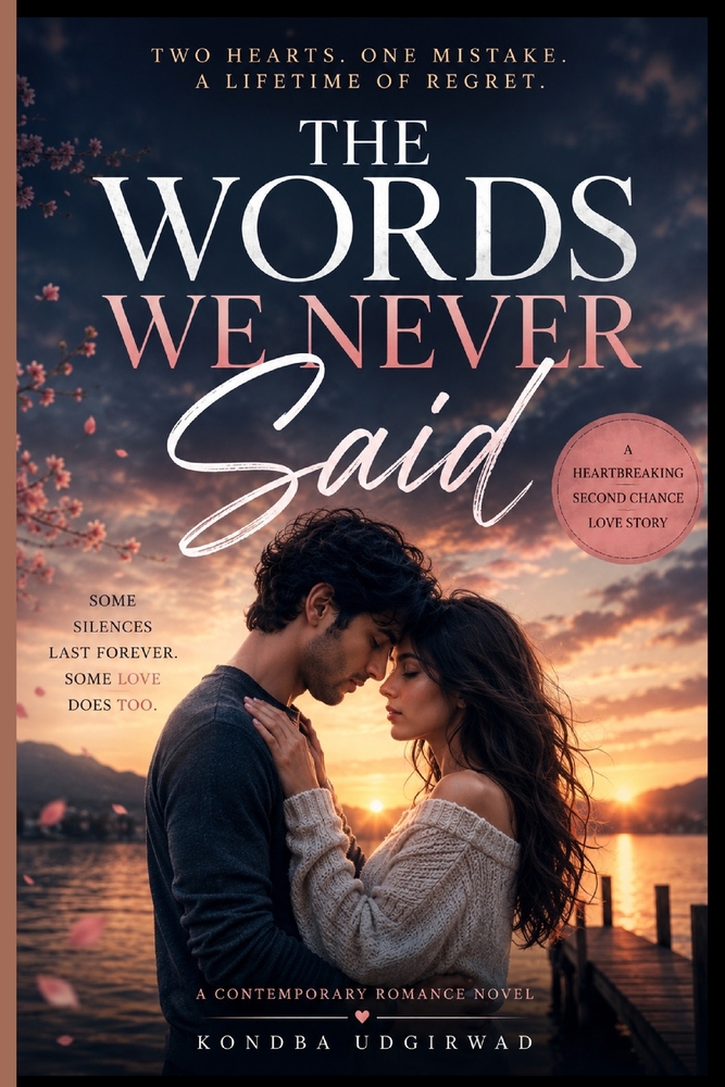 The Words We Never Said: Two Hearts. One Mistake. A Lifetime of Regret. cover