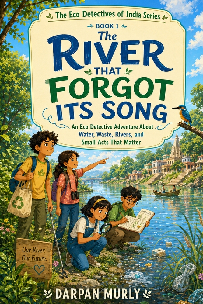 The River That Forgot Its Song: An Eco Detective Adventure About Water, Waste, Rivers and Small Acts That Matter cover