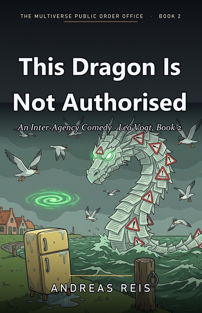 This Dragon Is Not Authorised: An Inter-Agency Comedy - Leo Vogt, Book 2 cover