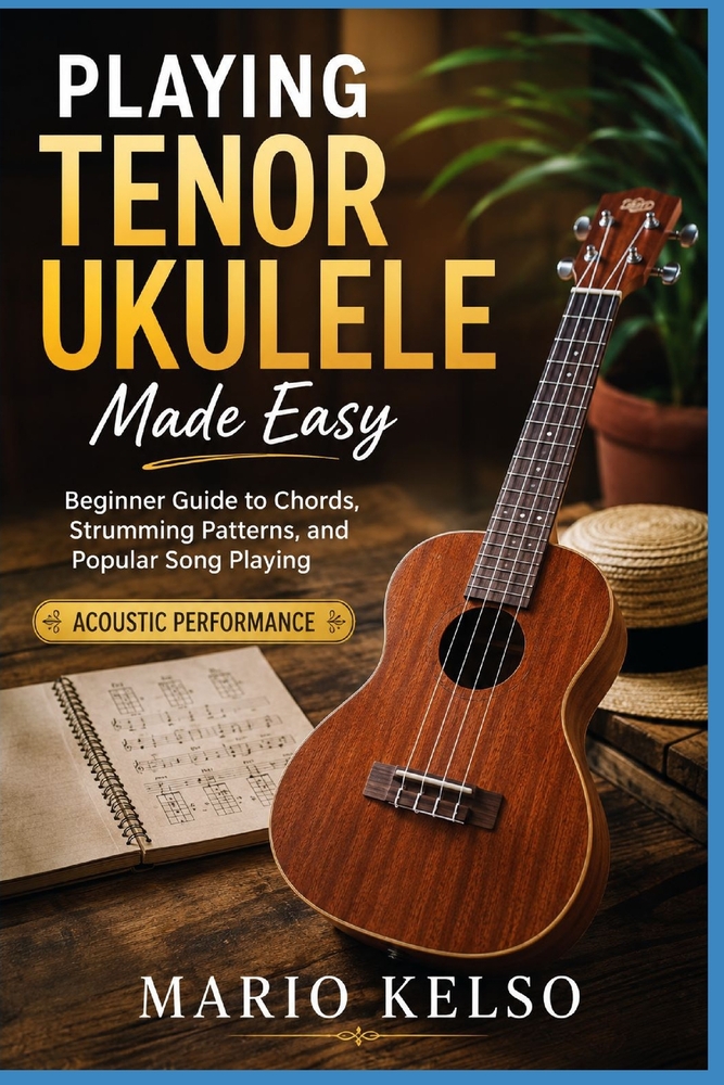 Playing Tenor Ukulele Made Easy: Beginner Guide to Chords, Strumming Patterns, and Popular Song Playing cover