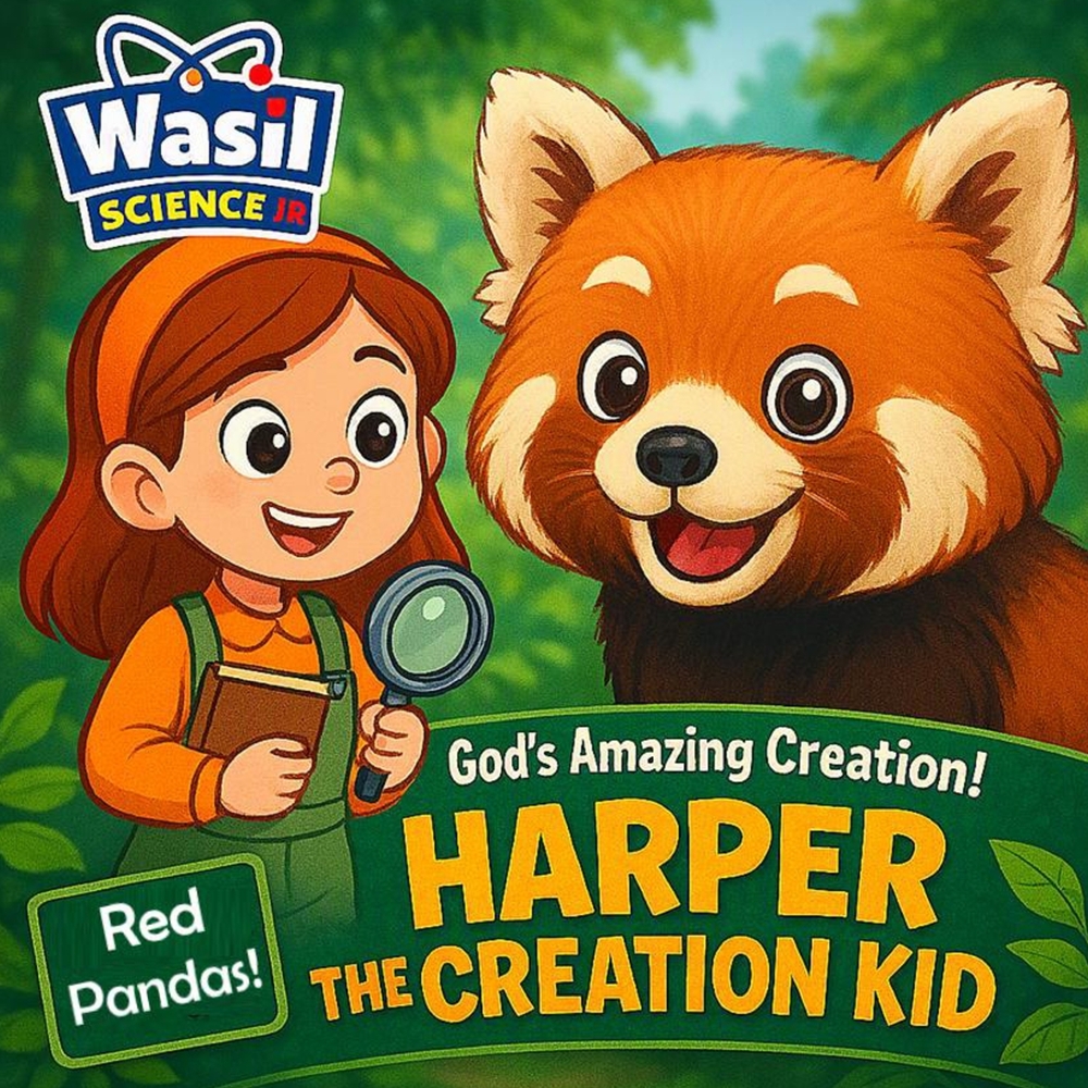 Wasil Science Jr: Harper the Creation Kid Dolphins cover