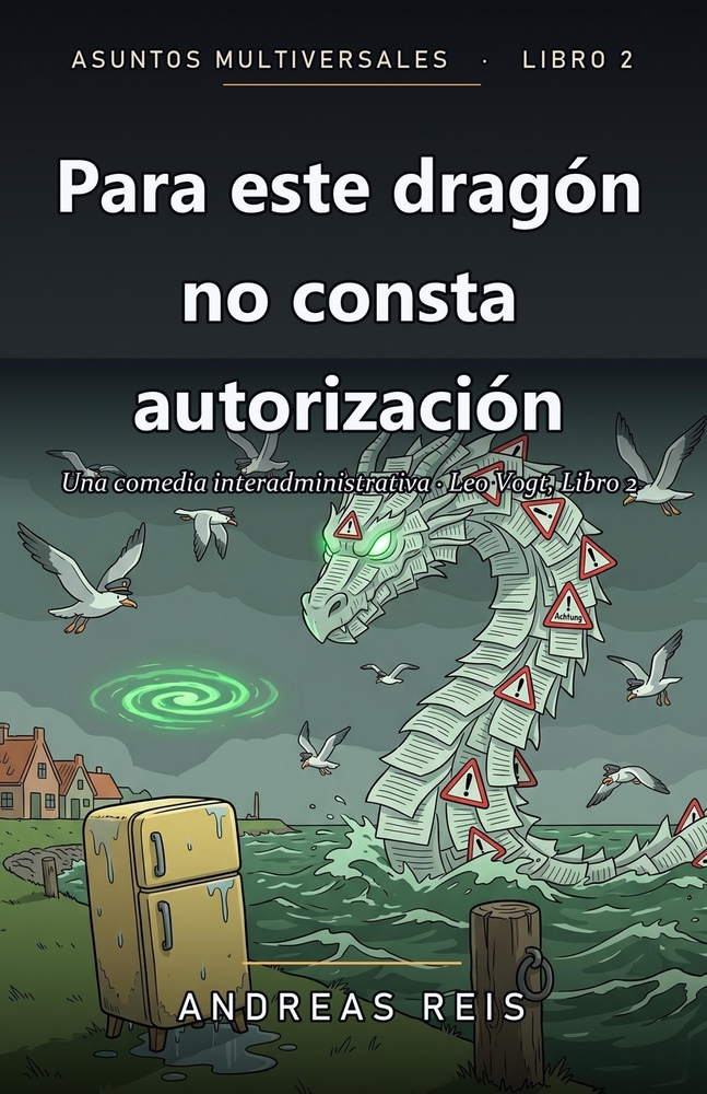 Para este dragón no consta autorización: Una comedia interadministrativa - Leo Vogt, Libro 2 cover