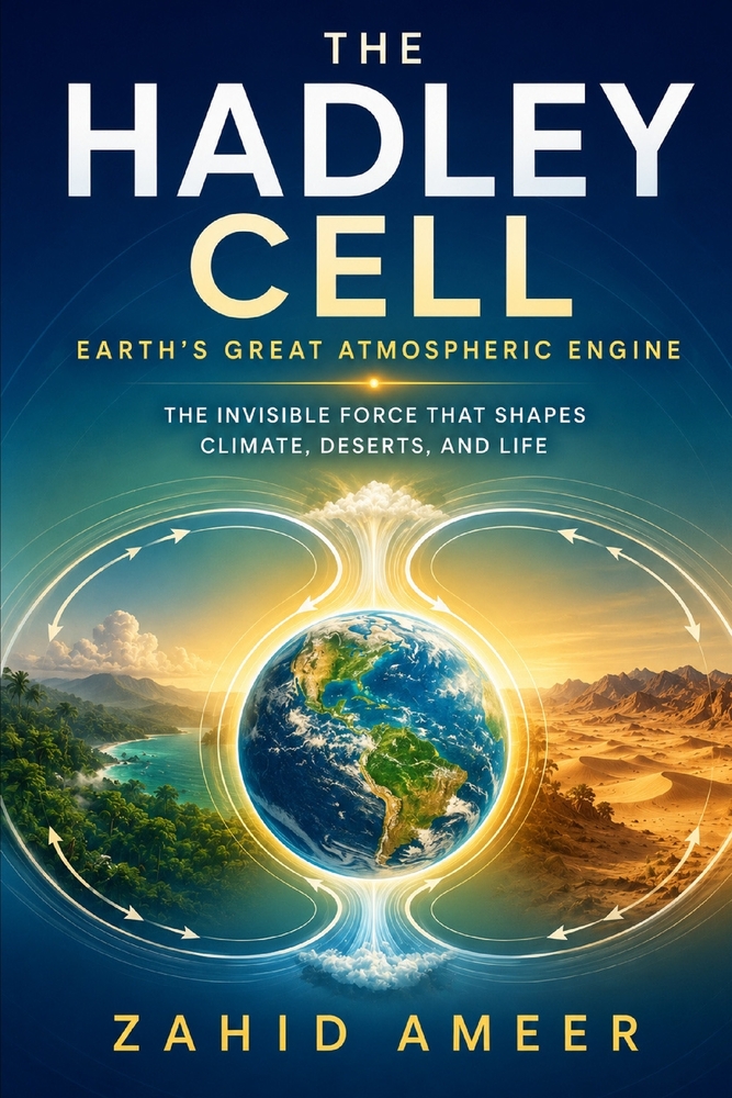 The Hadley Cell: Earth's Great Atmospheric Engine: The Invisible Force That Shapes Climate, Deserts, and Life cover