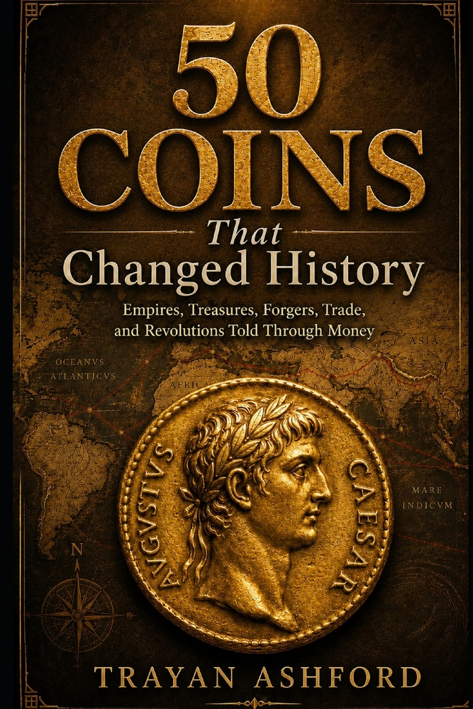 50 Coins That Changed History: Empires, Treasures, Forgers, Trade, and Revolutions Told Through Money cover