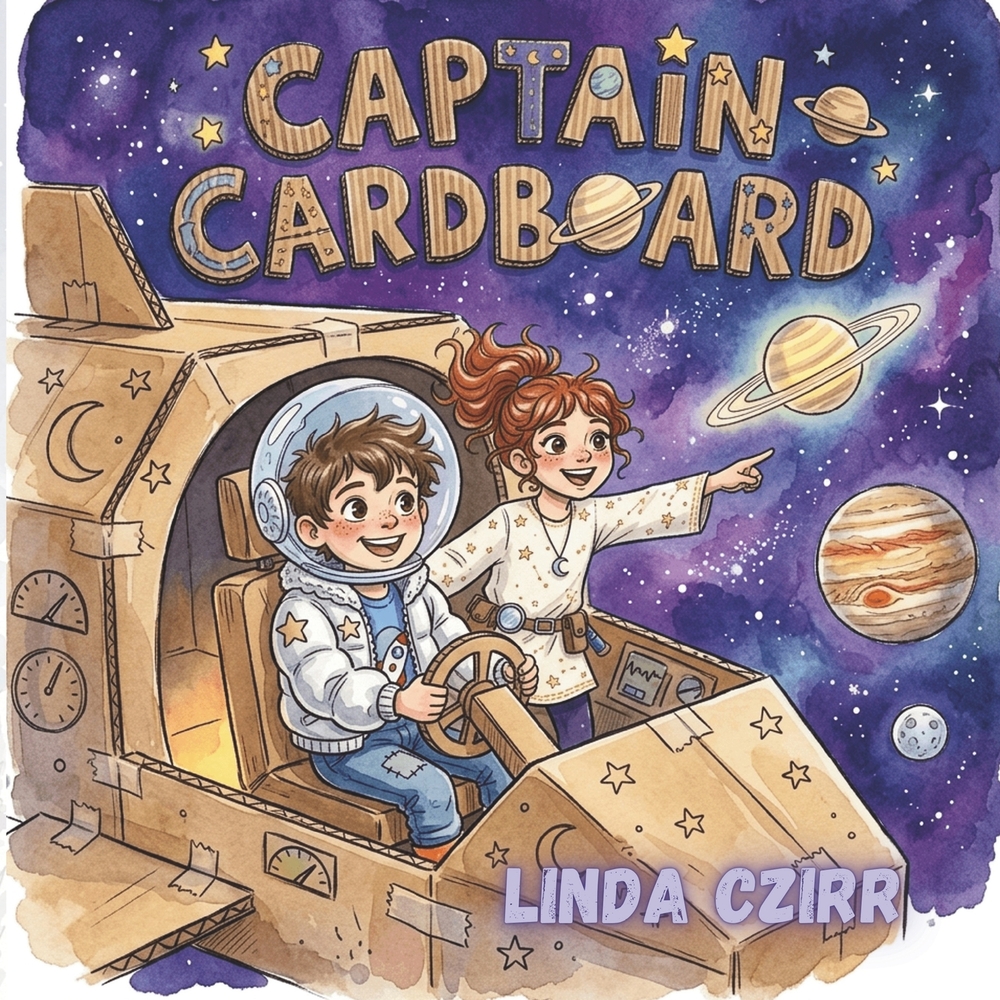 Captain Cardboard: A Magical Space Adventure About Imagination, Friendship, and Following Your Dreams cover