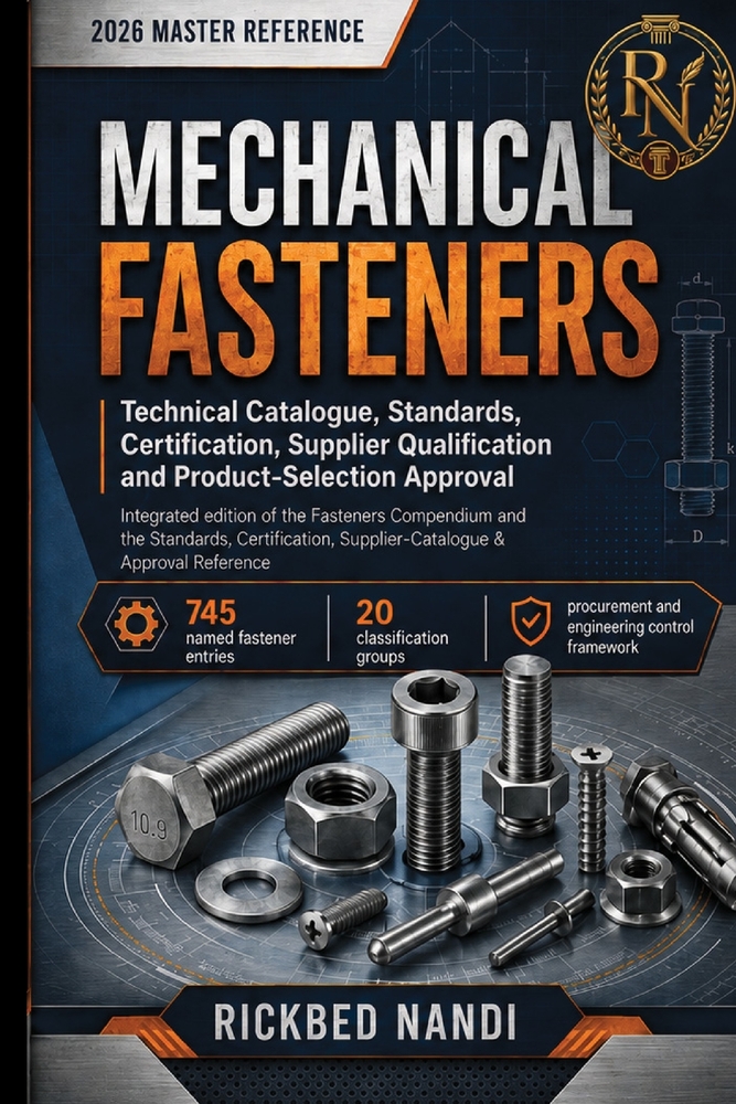 Mechanical Fasteners: Technical Catalogue, Standards, Certification, Supplier Qualification, and Product-Selection Approval cover