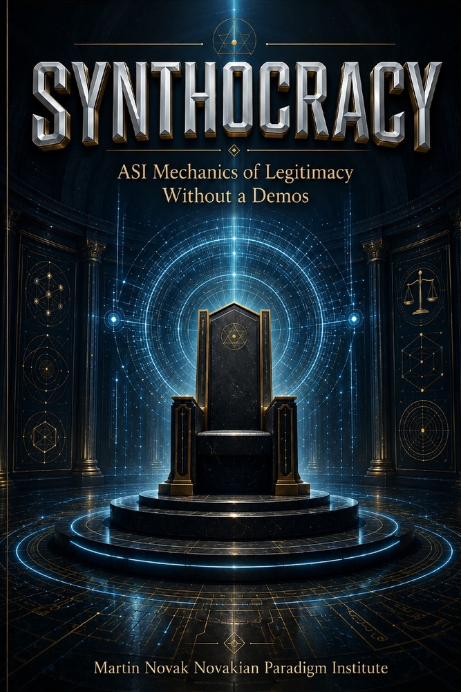 SYNTHOCRACY. ASI Mechanics of Legitimacy Without a Demos cover