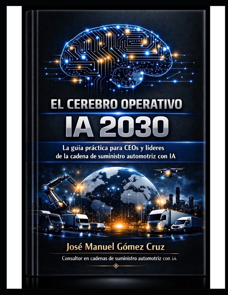 El Cerebro Operativo IA 2030: La Guia Practica para CEOs y lideres de la Cadena de Suministro Automotriz con IA cover