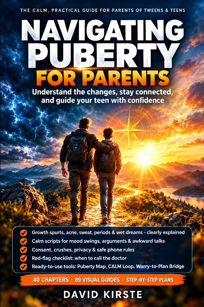 Navigating Puberty For Parents: The Complete Guide to Supporting Your Teen Through Every Physical, Emotional, and Social Change cover