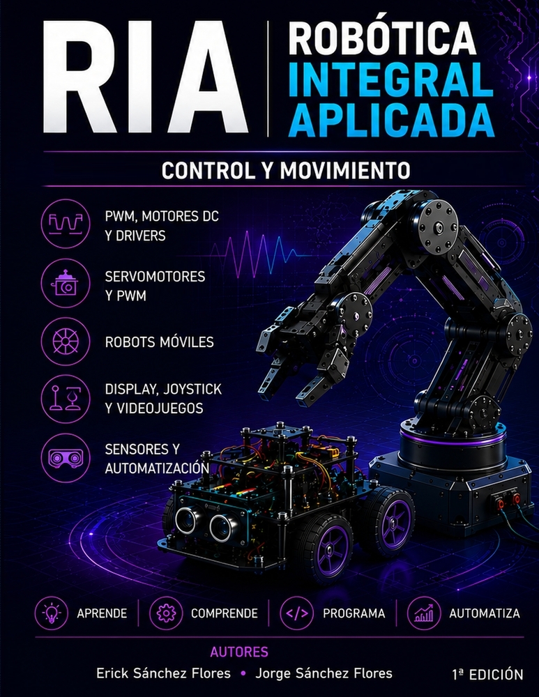 RIA - Robótica Integral Aplicada: Control Y Movimiento cover