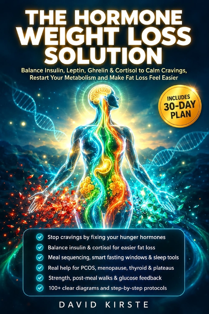 The Hormone Weight Loss Solution: A Science-Backed Guide to Balancing Insulin, Cortisol, and Metabolism for Lasting Fat Loss cover