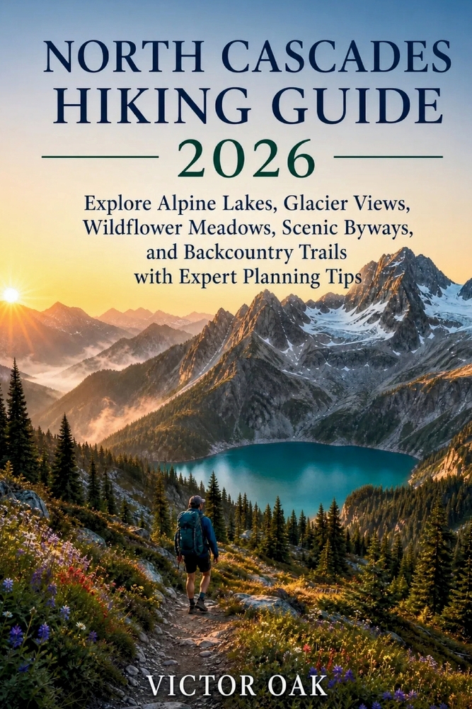 North Cascades Hiking Guide 2026: Explore Alpine Lakes, Glacier Views, Wildflower Meadows, Scenic Byways, and Backcountry Trails with Expert Planning cover