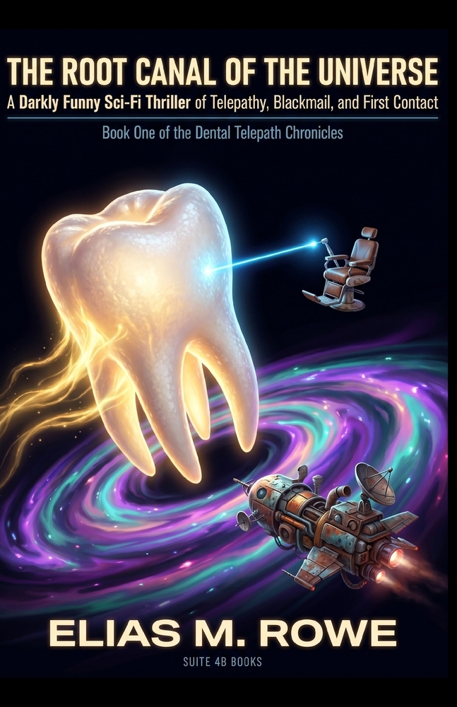 The Root Canal of the Universe: A Dark Comedy Sci-Fi Thriller (Book One of the Dental Telepath Chronicles) cover