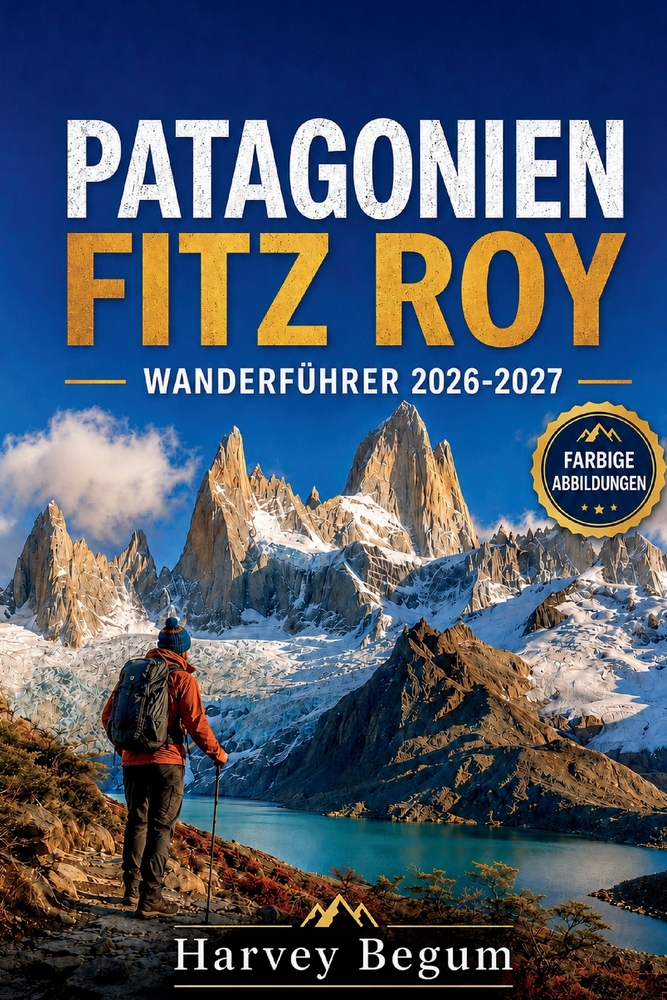 Patagonien Fitz Roy Wanderführer 2026 - 2027: Trekkingrouten, Laguna de los Tres, El Chalten Tipps und Tagesrouten für unabhängige Reisende cover